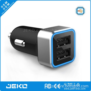 Car charger with 2 USB port ,3.1A car charger